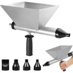 Pistolet joint �lectrique portable, jointoyeuse pistolets � calfeutrer, avec 4 buses machine a crepir ...