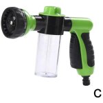 Pistolet de lavage � l'eau automatique - nettoyage de voiture - 3 jets - lance de mousse
