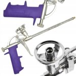 Pistolet À mousse pour le montage de la mousse en métal solide expression réglable Pistolet À mousse pour le montage de la mousse en métal solide expression réglable