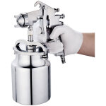 Pistolet � peinture pro haute viscosit� 2. 0 mm 200 w pour meubles et colles