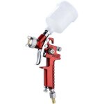 Pistolet  peinture de pulvrisation  gravit d'air pistolet  compresseur  air comprim ?rouge?