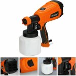 Deuba - pistolet pulv�risateur peinture �lectrique 500w couleur vernis buse d�montable meubles mur 3 ...