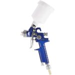 [jamais utilis�] pistolet pulv�risateur pour peinture hvlp 0. 5 mm pistolet pulv�risateur 120 ml pistolet ...