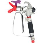 Pistolet de pulvérisation de peinture sans air haute pression 3600 psi 517 joint pivotant de pointe de ... Pistolet de pulvérisation de peinture sans air haute pression 3600 psi 517 joint pivotant de pointe de ...