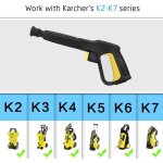 Pistolet de rechange pour k�rcher k2 k3 k4 k5 k6 k7 s�rie nettoyeur haute pression, quick connect jet ...