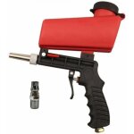 Pistolet de sablage pneumatique � air portable 90psi, machine de sablage � main l�g�re en aluminium, ...