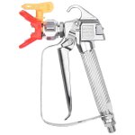 Pistolet sans air haute pression pistolet sans air 3600 psi avec support de buse 517 pour systèmes de ... Pistolet sans air haute pression pistolet sans air 3600 psi avec support de buse 517 pour systèmes de ...