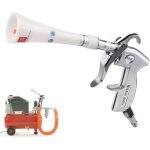 Pistolet de soufflage haute pression nettoyage voiture avec pistolet � air comprim�, outil pneumatique ...