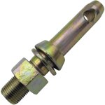Piton d'attelage avec crou diamtre 22mm  visser catgorie 1 axe remorque tracteur machine agricole ...