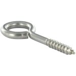 Piton bois 1. 92x6 oeil 3 acier zingu - 10 pices