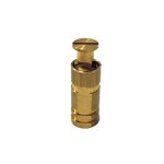 Piton douille escamotable - pour fixation bche couverture de piscine sur plage bton ou dallage - alu ...