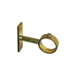 Duval bilcocq ? piton rond sur platine dor� ? couleur jaune / dor� ? vis d'arr�t pour s�curit� accrue ...