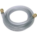 Piusi - tuyau d'aspiration 4 mtrs / 25mm interieur avec raccord mle 1' 08204