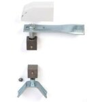 Pivot de portail pour tube de 40x40 mm carr acier 35 x 35 mm avec ou sans verrou baionnette pivot portail ...