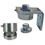 Pivot de portail a visser - a coussinets - roulement bille diam 70 mm - 201 - pivot portail seul