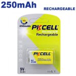 1 pile rechargeables 250mah 9v pkcell 1 pile rechargeables 250mah 9v pkcell