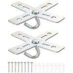 Plafond crochet trousse, croix d�sign m�tal plaque support cintre support plafond ventilateur luminaire ...