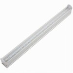 Plafoniera neon sottopensile led trasparente tubo 30 cm 5 watt reglette t5 - 30t