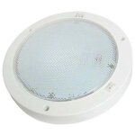 Plafonnier 12v rv marine dc led luminaires 9w surface ronde mont�e avec interrupteur