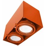 Milagro - plafonnier blocco orange 2 x 7 w gu10 led Milagro - plafonnier blocco orange 2 x 7 w gu10 led