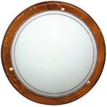 Plafonnier candellux 1030 13 - 32266 bois naturel