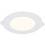 Plafonnier encastrable pour salon led blanc avec driver d 12, 8 cm