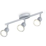 B. k. licht - plafonnier led 3 spots orientables modernes plafond salon bureau salle � manger cuisine ...