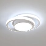 Plafonnier led 32w 6500k blanc froid lampe de plafond en aluminium acrylic luminaire moderne simple pour ...
