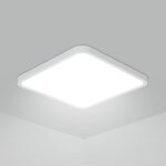Comely plafonnier led Ø40cm, 42w 2070lm lampe de plafond, ip44 plafonnier salle de bain led, 6500k lumière ... Comely plafonnier led Ø40cm, 42w 2070lm lampe de plafond, ip44 plafonnier salle de bain led, 6500k lumière ...