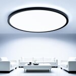 Plafonnier led 68w moderne rond luminaire int�rieur, ip44 etanche lumi�re de salle de bain, ultra mince ...