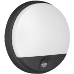 Plafonnier led agat 15w 4000k avec d�tecteur de mouvement, noir