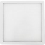 Plafonnier led carr� 24w extra - plat (cri90) microprismatique cct s�lectionnable (ugr17) 280x280 mm ...