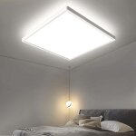 Plafonnier led carr�, 4000k moderne luminaire int�rieur, ip44 lampe plafond pour salle de bain salon ...