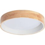 Plafonnier led d�coratif 30 w cct 3 000 - 6 000 �k (tonalit� lumineuse variable) t�l�commande finition ...