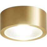 Plafonnier led encastr� en surface, finition bronze, spot rond pour couloir ou entr�e, 3w 5w 7w 9w (couleur ...