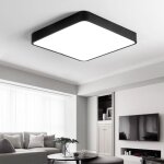 Plafonnier led, ip44 �tanche, �clairage de salle de bain rond et plat, 6 000 k, moderne, simple et fin, ...