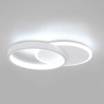 Plafonnier led lampe de plafond moderne luminaire plafonnier pour coucher couloir salon salle de bains ...