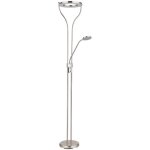 Plafonnier led liseuse flexible lampadaire lampadaire  intensit variable lampe de salon, 20w 1800lm ...