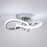 Plafonnier led moderne, plafonnier led chrom� pour couloir, cuisine, chambre, salle � manger, balcon, ...