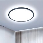 Plafonnier led rond 36w, 6500k �clairage de plafond, 3240lm lumiere moderne, luminaires int�rieur pour ...