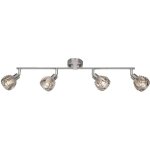 Globo lighting - plafonnier led salon salle à manger spot en verre cristal rail lumineux spot réglable ... Globo lighting - plafonnier led salon salle à manger spot en verre cristal rail lumineux spot réglable ...