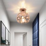 Plafonnier moderne e27 luminaire suspension abat - jour en cristal lampe de plafond intérieur or Ø20cm ... Plafonnier moderne e27 luminaire suspension abat - jour en cristal lampe de plafond intérieur or Ø20cm ...