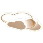 Plafonnier nuage - �clairage led - chambre d'enfant - chambre de b�b� - �clairage d'ambiance - blanc