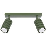 Plafonnier onyx 2 vert olive