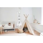 Sticker autocollant décoratif pour mesurer les enfants, toise fusée, monstres rigolots, 170cm x 60cm ... Sticker autocollant décoratif pour mesurer les enfants, toise fusée, monstres rigolots, 170cm x 60cm ...