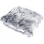 Enjoy home - plaid imitation fourrure doubl� polaire ours 130x160 gris fonce