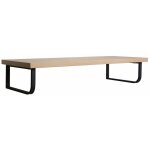 Plan de toilette suspendu pour vasque will - 120 cm avec querres noires
