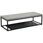 Plan de toilette suspendu will - ep. 3, 8cm l120cm + structure mtal
