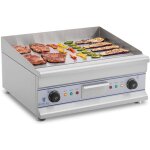Royal catering - double plaque de grill électrique - 60 cm - lisse - 2 x 3200 w Royal catering - double plaque de grill électrique - 60 cm - lisse - 2 x 3200 w