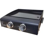 Plancha gaz 2 brleurs friodis